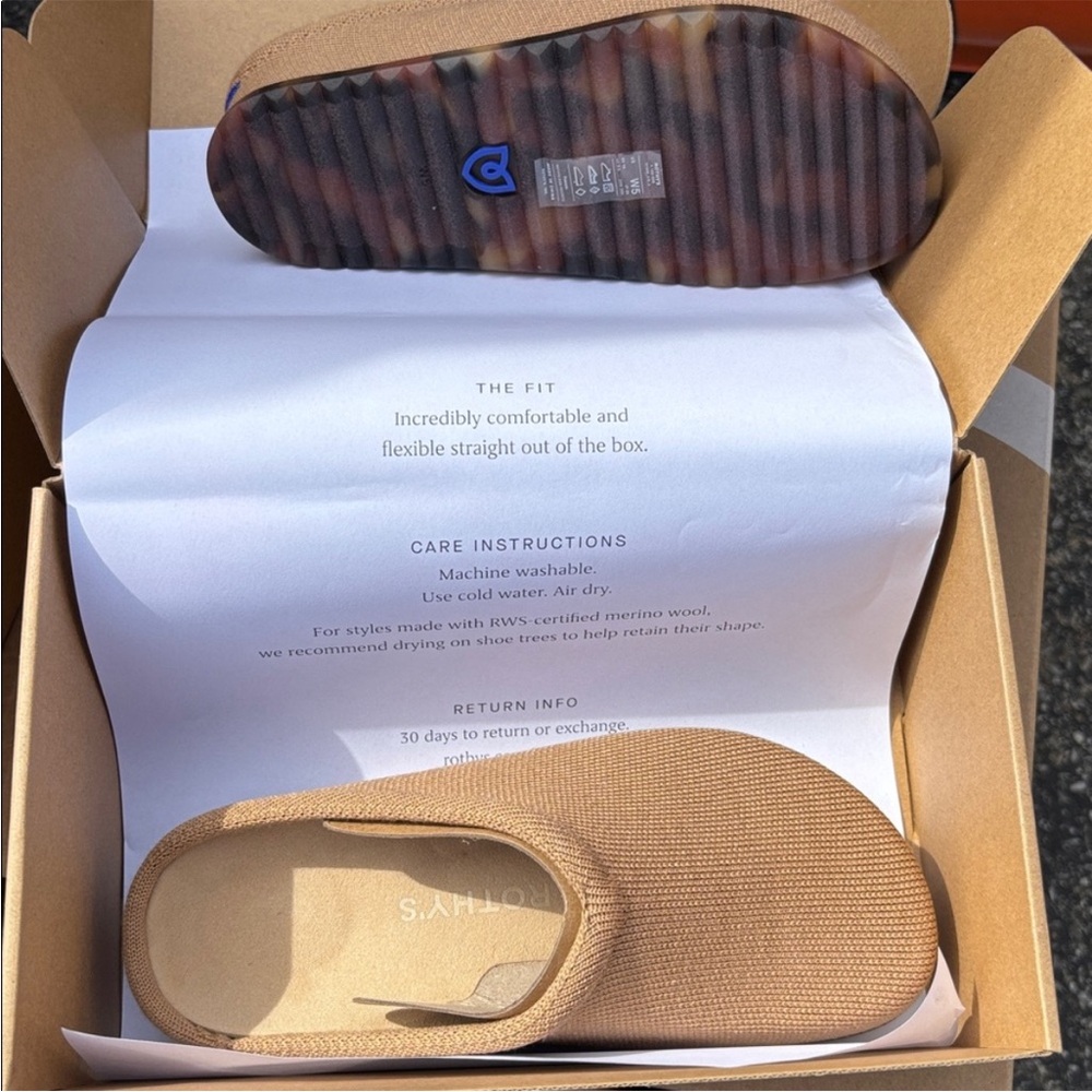 Brand New Rothy's Merino Wool Washable Clogs - Picture 2 of 4